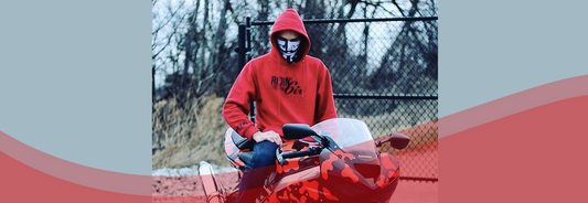 Custom Motorcycle Face Mask